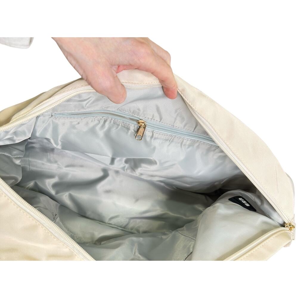 EKTRONIK Gym Bag 45L Carry On Travel Duffel Bag Shoe Compartment Luggage Sleeve - Picture 9 of 10